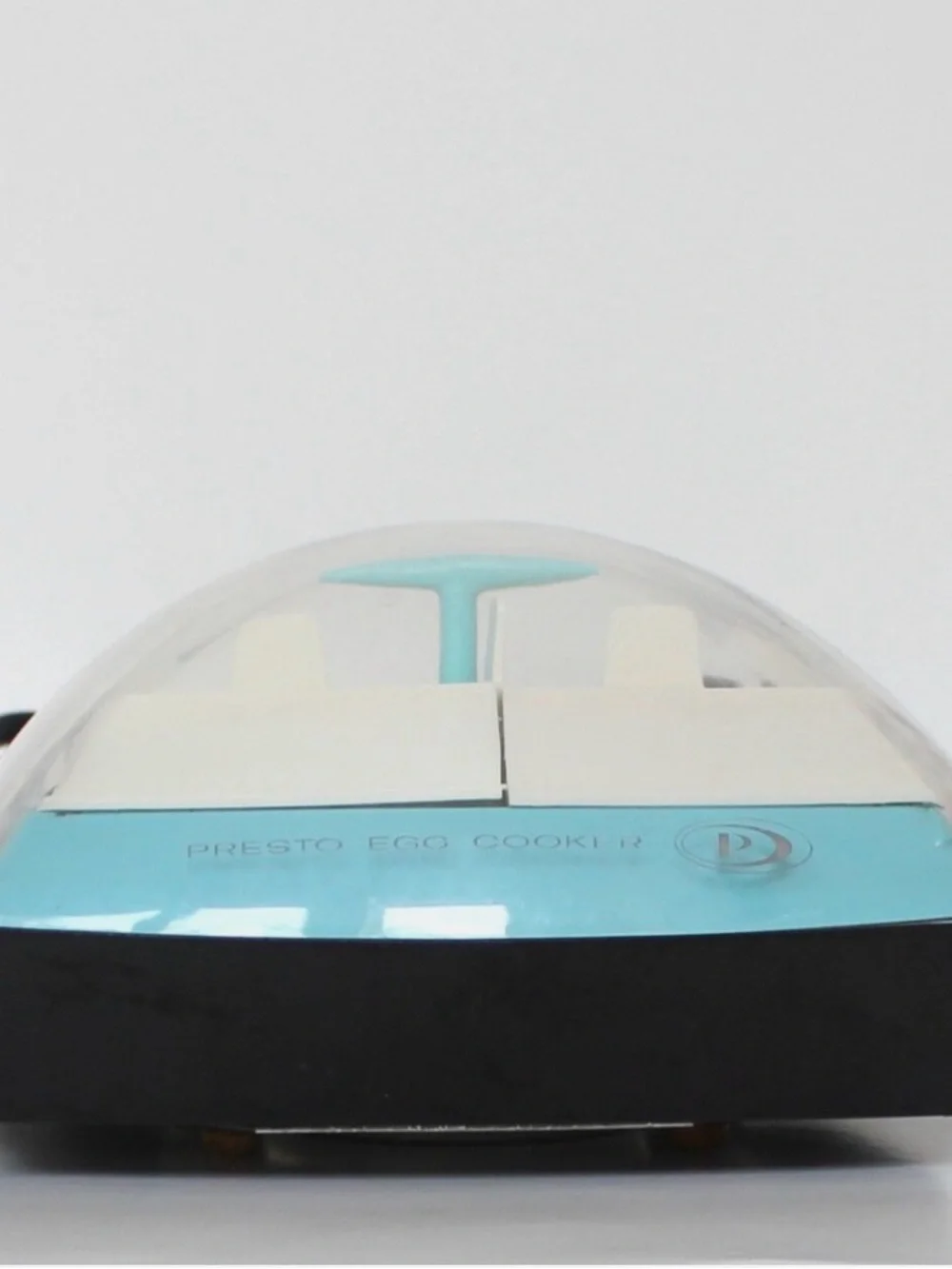 Presto Blue Egg Cooker with Clear Dome